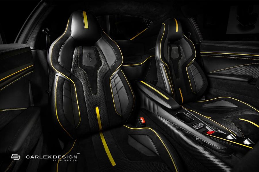 Интерьер Ferrari F12berlinetta by Carlex Design 2017 года  (фото 20 из 23)